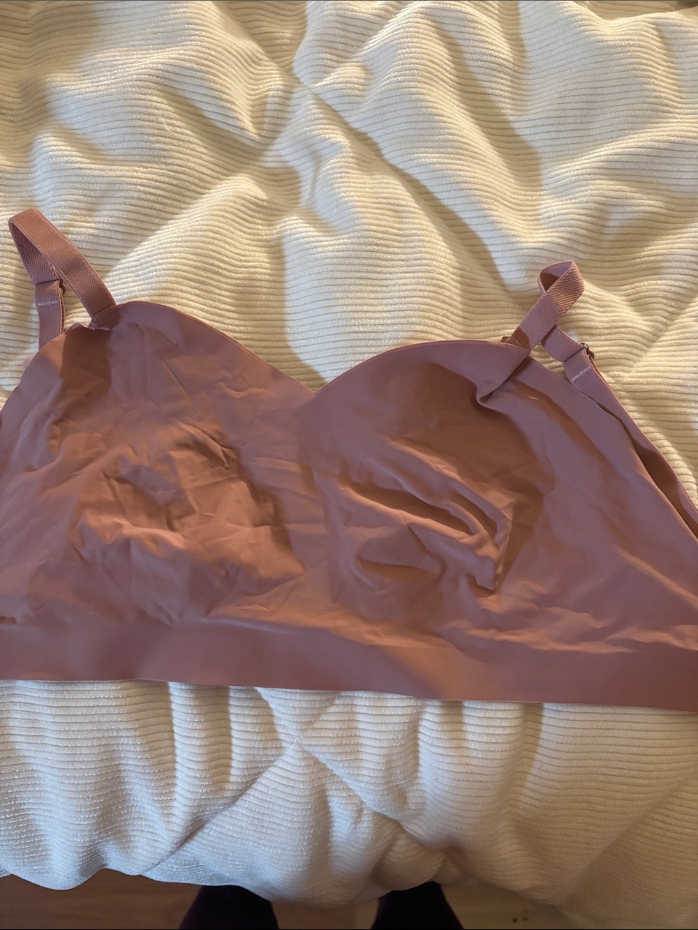 Siella Seamless Mauve Bralette -